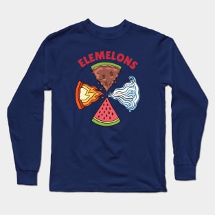 Watermelon Elements Long Sleeve T-Shirt